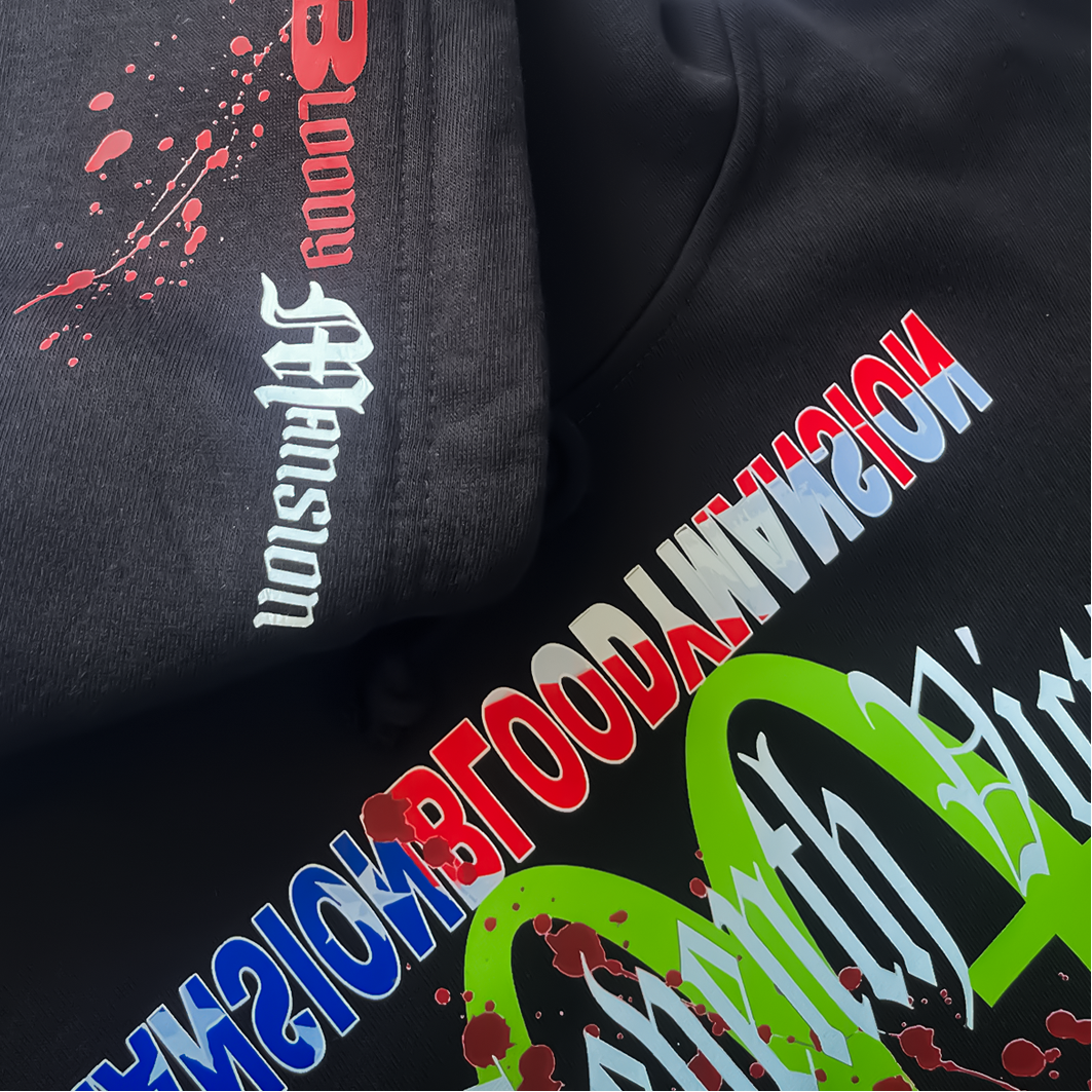THE $EVENTH VICTIM PULLOVER HOODIE