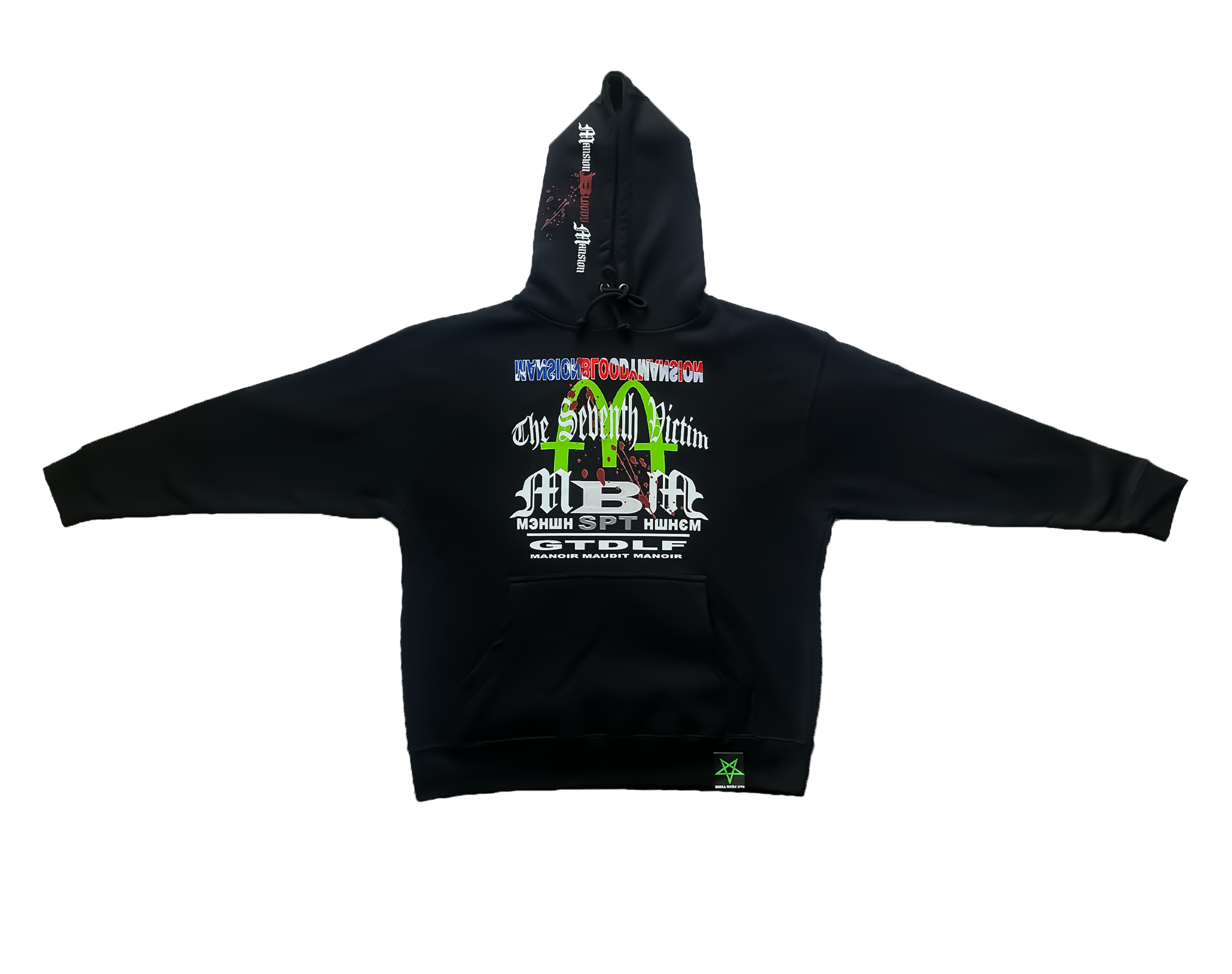 THE $EVENTH VICTIM PULLOVER HOODIE